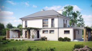 Современный загородный дом с гаражом и навесом-%d0%bf%d1%80%d0%be%d0%b5%d0%ba%d1%82-%d0%b4%d0%be%d0%bc%d0%b0